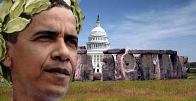 Is Obama a Pagan King in a Land of Yesterdays, Modern Paganism Reveals Storm Clouds Over Democracy