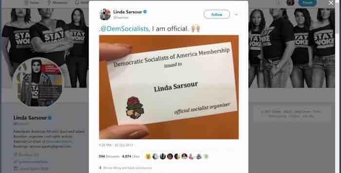 Pro-sharia radical Linda Sarsour comes out as a card-carrying Marxist