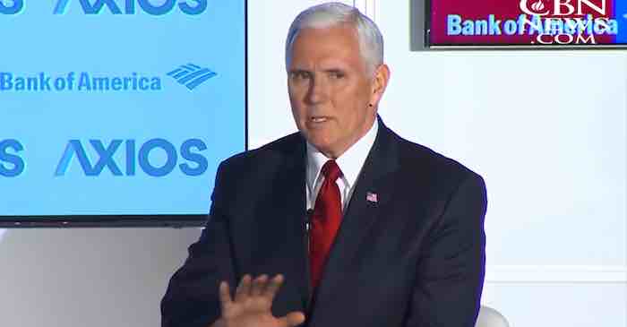VIDEO: Pence responds to Joy Behar calling him mentally ill for listening to Jesus