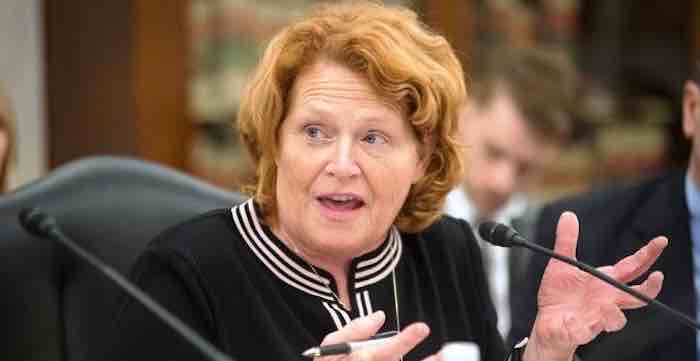 Boost for Pompeo: Democrat Heidi Heitkamp says she’ll back his nomination as Secretary of State