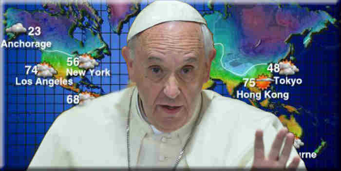POPE FRANCIS, CLIMATE