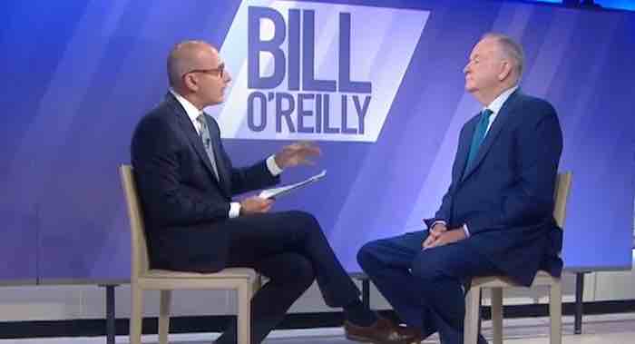 This Matt Lauer interview with Bill O'Reilly seems pretty bizarre now, Astonishing