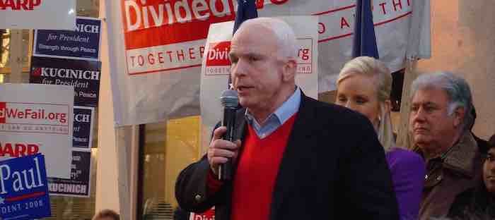 McCain: Hey, I'm all in for this Republican tax cut plan!