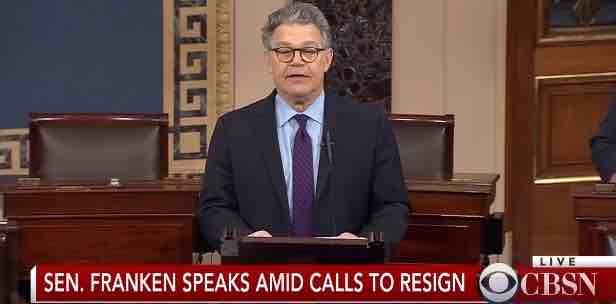 Al Franken resigns from Senate