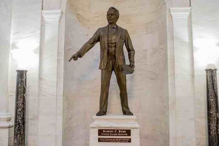 West Virginia senator (and former Ku Klux Klansman) Robert C. Byrd.