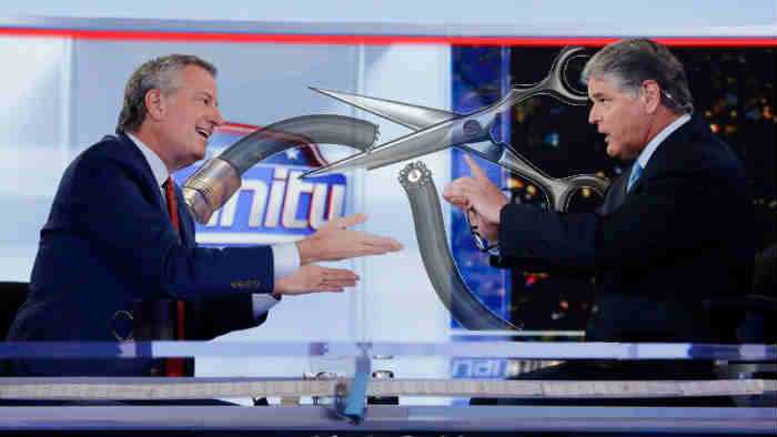 NY Mayor Bill De Blasio’s Latest Soap Box: Fox News