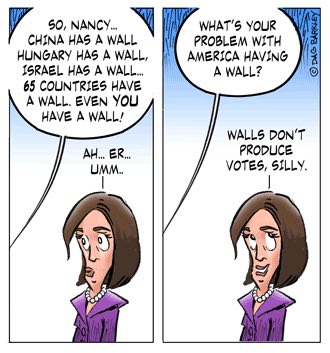 Nancy, What's Your Problem With America Having Walls