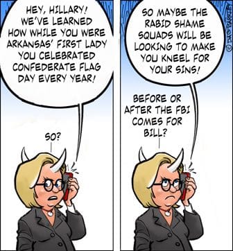 Hillary Clinton As Arkansas First Lady Celebrated Confederate Flag Day