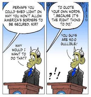 Obama and America's unsecured borders