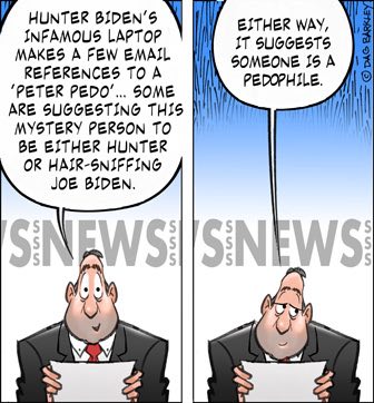 Hunter's Laptop 'Peter-Pedo': Either Way It Suggest Someone Is A Pedophile