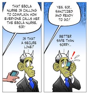 Obama and the Ebola Nurse,