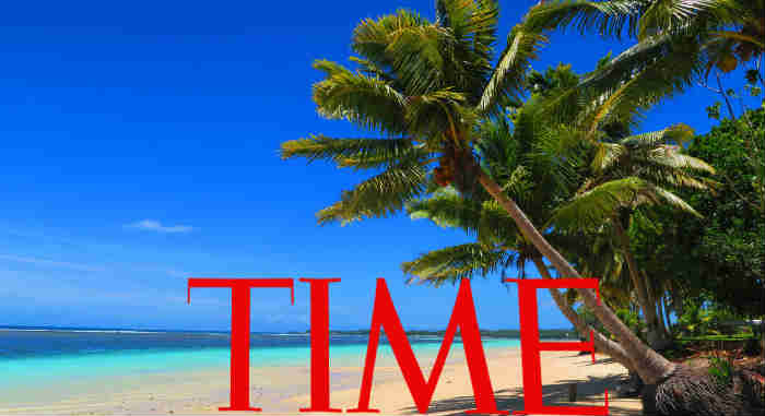 Time magazine and 'sinking' Pacific nations