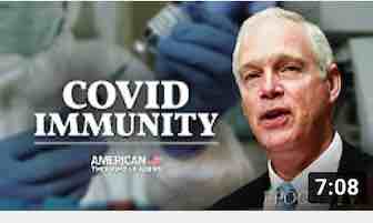 WATCH: Sen. Ron Johnson Says He Has High Level of Antibodies, So He’s Holding Off on Vaccine
