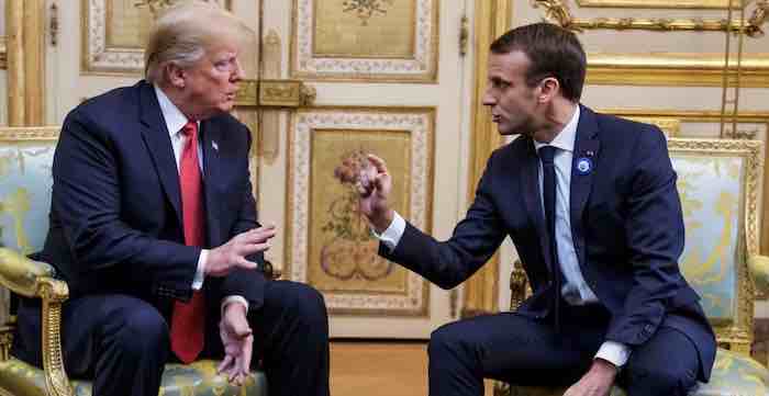 Why Macron attacked Trump