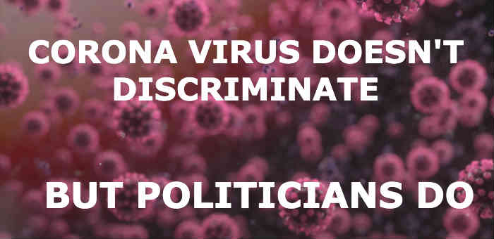 Cunning Corona Virus Discriminating Its Way Through Everyday Life - Vimarsana News