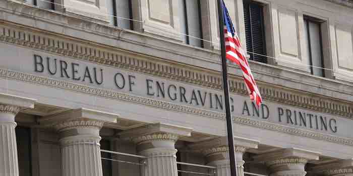 The Bureau of Engraving and Printing
