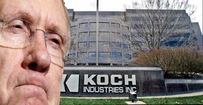 Harry Reid's assault on the Koch Brothers