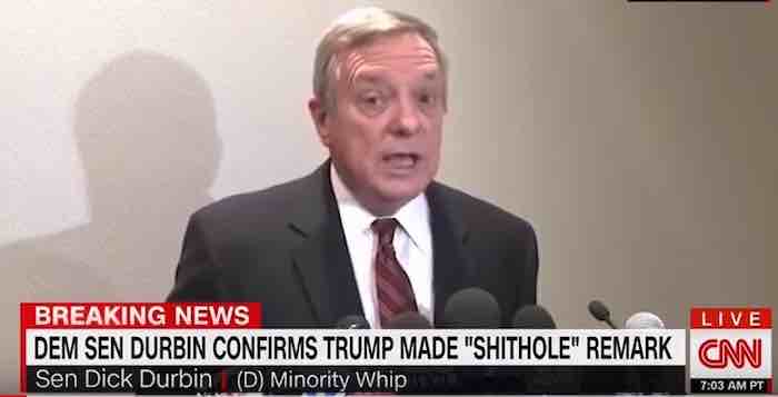 Dick Durbin's OTHER hot take: the term 'chain migration' is racist ...because slaves were in chains