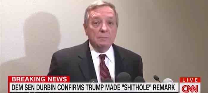 Just so you know, Dick Durbin has a history of lying - sometimes about off-the-record White House meetings