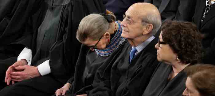 Ruth Bader Ginsburg to skip State of the Union address - will need to find somewhere else to sleep