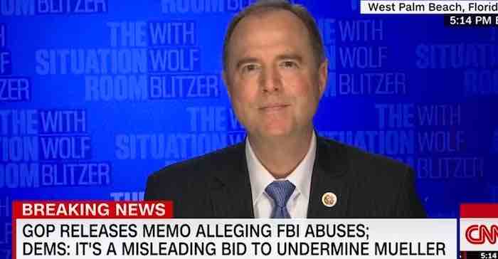Trump rips into 'little Adam Schiff' as well as 'liars and leakers' Comey, Warner, Brennan and Clapper