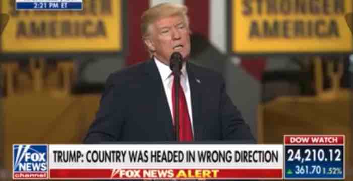 Trump agrees with audience member – Repealing the 2nd Amendment is tyranny