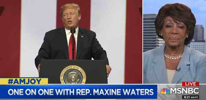 Waters hits Pelosi/Schumer: Democrat leadership will do anything to maintain their positions