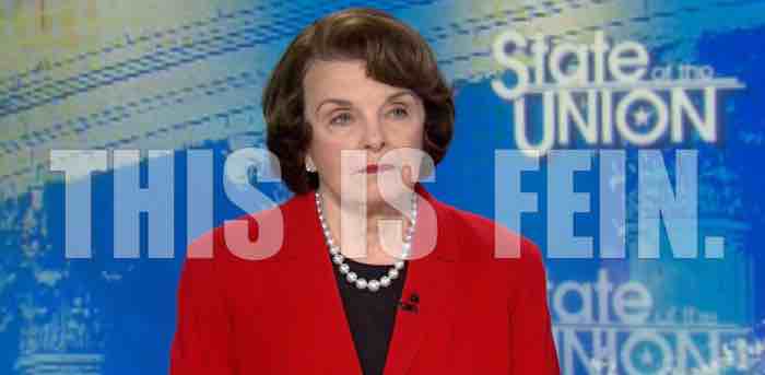 Dianne Feinstein is just too right-wing for the now-socialist Democratic Party