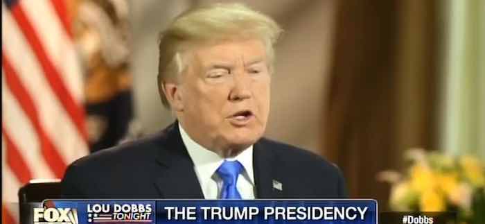 Donald Trump with Lou Dobbs, Fox News
