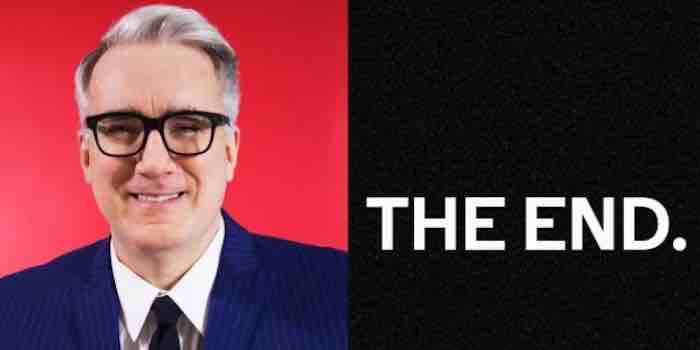 Keith Olbermann declares victory over Trump, retires from ranting about politics in GQ's basement closet