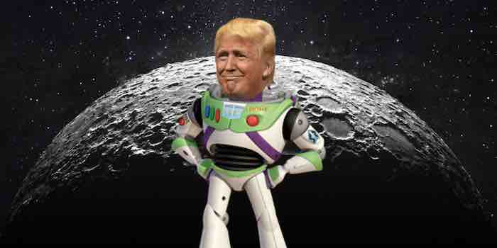 Trump signs directive returning us to the Moon, sending us to Mars ...and beyond