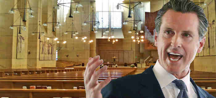 Newsom Continues to Bully the Church Despite President's Directive