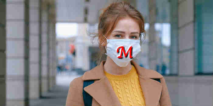 The Modern Scarlet Letter M for Mask