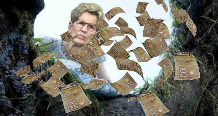 Ontario's Debt Down The Rabbit Hole