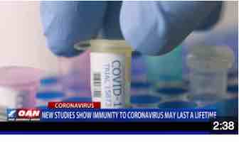 WATCH: New studies show immunity to COVID-19 may last a lifetime