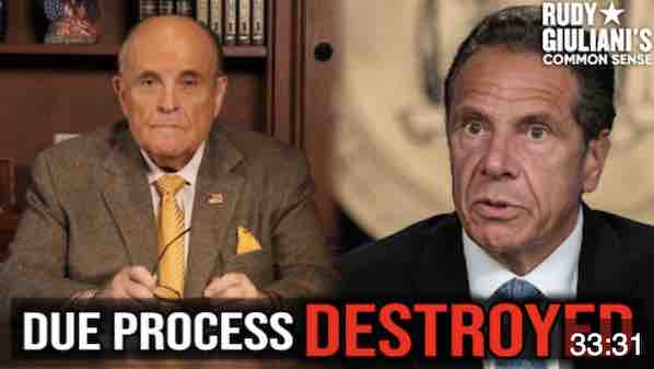Rudy Giuliani's Response To Sexual Harassment Allegations Against Gov. Andrew Cuomo