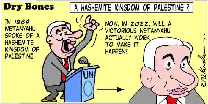 Netanyahu victory paves way for Hashemite Kingdom of Palestine