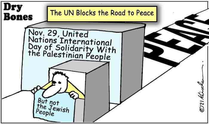 UN anti-Jewish bias hinders end to Arab-Jewish conflict