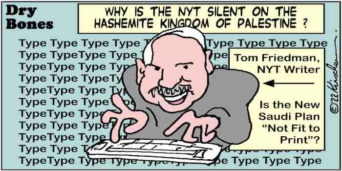 NYT needs to end silence on Hashemite Kingdom of Palestine 