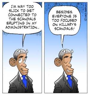 Obama's and Hillary's Scandals