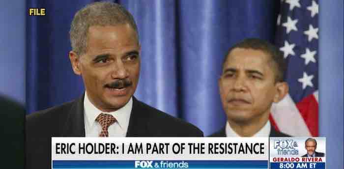More threats of violent unrest by Eric Holder if Mueller fired