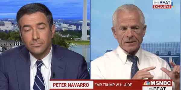 FBI Arrests Peter Navarro One Day After He Vows to Impeach Biden