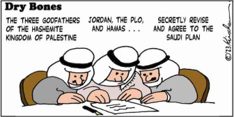 Jordan PLO & Hamas revise Hashemite Kingdom of Palestine Plan