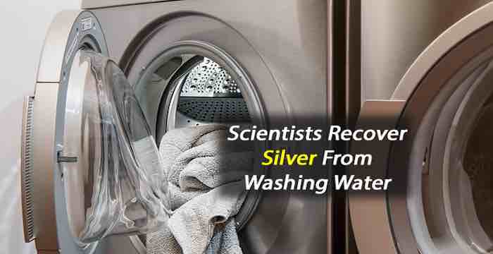 Panning for silver in laundry wastewater