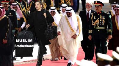 Obama totes Muslim Brotherhood baggage on his Saudi trip