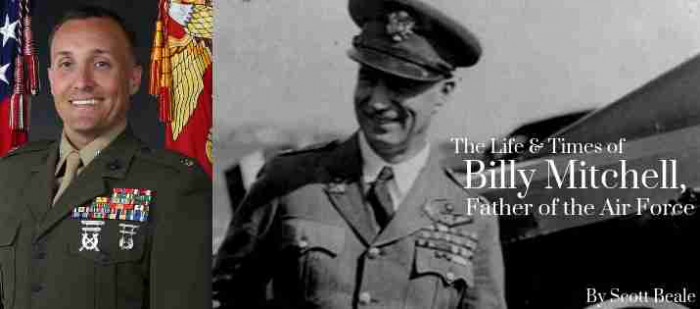 A Tale of Two Heroes, William Billy Mitchell, Marine Lieutenant-Colonel Stuart Scheller