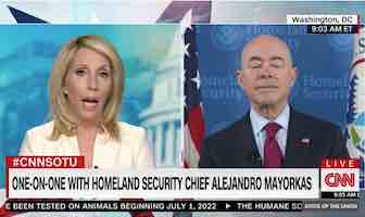 DHS Chief Mayorkas: Border Crisis Underway Because Trump ‘Dismantled’ Entire Immigration System