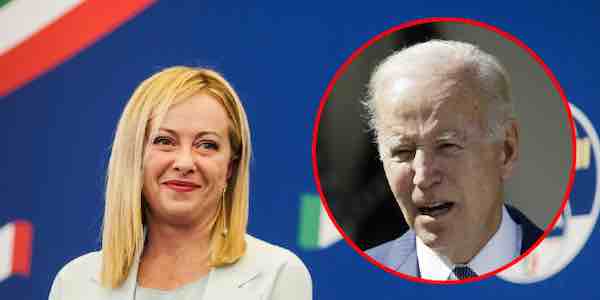 Joe Biden Warns that Democracy Is Threatened by Italy’s Election of Giorgia Meloni