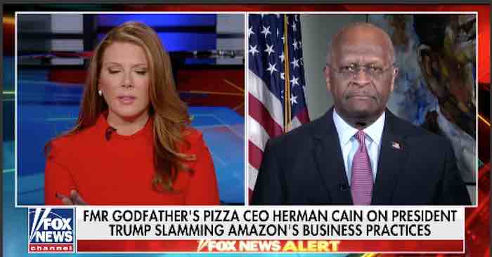 Fox News Video: Herman Cain and Neil Cavuto discuss Amazon, the stock selloff