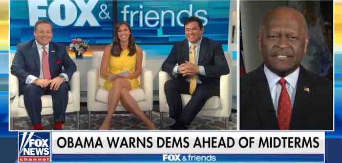 Herman on Fox & Friends: About Obama's admission that Democrats should be concerned